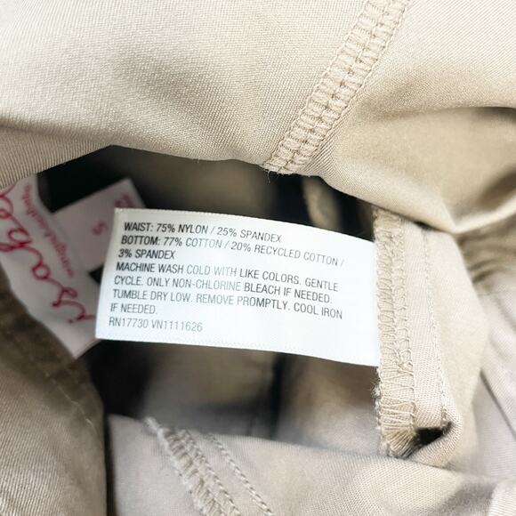 Isabel By Ingrid & Isabel Over The Belly High-Rise Brown Maternity Pants S - Picture 8 of 8